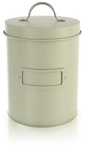 Pojemnik do przechowywania metalowy zielony GREENISH 1,3 l