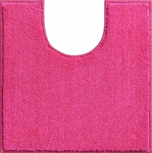 GRUND Dywanik łazienkowy ROMAN różowy Wymiar: 50x50 cm z wycięciem dla toalety