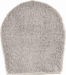 GRUND Mata łazienkowa MELANGE ciemnoszara Wymiar: 47x50 cm - do pokrywy toalety lub jako siedzisko krzesła