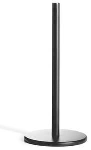 Stojak na ręcznik papierowy metalowy czarny 33 cm