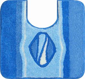 GRUND Mata łazienkowa JEWEL blue Wymiar: 55x50 cm z wycięciem dla toalety