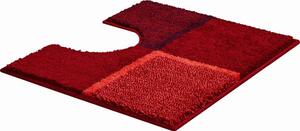 GRUND Dywanik łazienkowy DIVISO rubinowy Wymiar: 60x60 cm