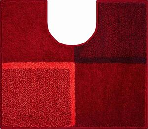 GRUND Dywanik łazienkowy DIVISO rubinowy Wymiar: 60x100 cm