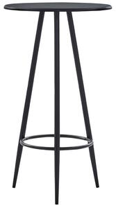 Czarny okrągły stolik barowy 60x107,5 – Hamer