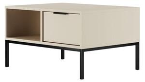 Stolik kawowy AUSTIN 80x60 kaszmir/czarny