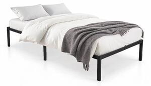 Czarne metalowe łóżko pojedyncze 90x200 cm N3-T95