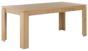 Stół do jadalni jasne drewno nowoczesny MDF prostokątny 180 x 90 cm Viton Beliani
