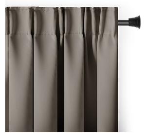 Szarobeżowa zasłona częściowo zaciemniająca (dimout) 140x245 cm Kierra – Restilo