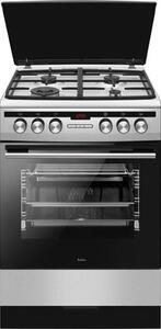 Kuchnia AMICA 6117GET3.39HZPTADPA(XX) Termoobieg Drabinki Prowadnice teleskopowe Wok Pizza 300˚C