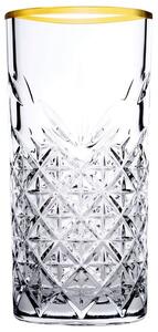 Zestaw szklanek PASABAHCE Timeless Gold 450 ml (4 sztuki)