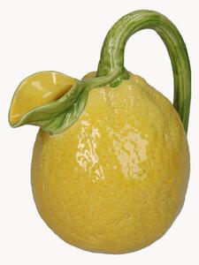 Wazon z porcelany Lemon, W 20 cm