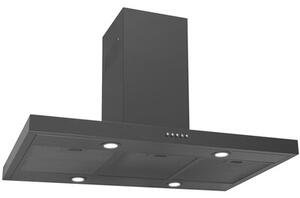 Okap AFRELLI AW-3 Nessi Isola Classic 90 Czarny Mat