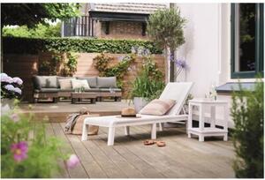 Leżak KETER Atlas Sunlounger 260547 Biały