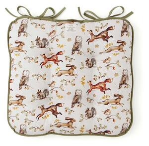 Bawełniana poduszka na krzesło 36x34 cm Forest Fable – Cooksmart ®