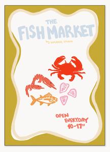 Druk cyfrowy The Fish Market