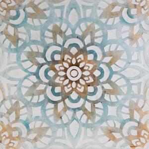 Obraz EUROFIRANY Oraments 486A 80 x 80 cm Niebieski