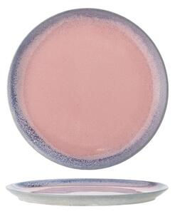 Jasnoróżowy kamionkowy talerz ø 26,5 cm Paula – Bloomingville
