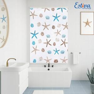 Roleta wannowo-prysznicowa z kasetą Estiva 120x240 cm wzór muszle 1 szt