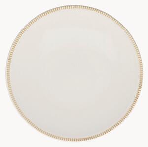 Komplet talerzy śniadaniowych z porcelany Linea, 6 elem