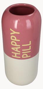 Wazon z ceramiki Happy Pill, W 30 cm
