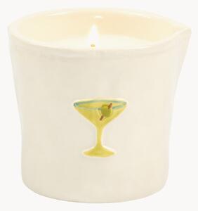 Świeca zapachowa z ceramiki Martini (cytryna, fiołek)