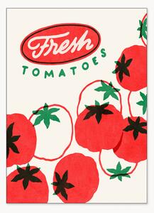 Druk cyfrowy Fresh Red Tomatoes