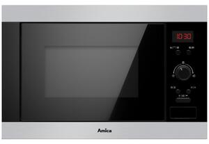 Kuchenka mikrofalowa AMICA AMMB25E2GI X-TYPE 900W Årednica 31.5 cm pojemnoÅÄ 25L Multiwave system Combigrill Czarny + inox