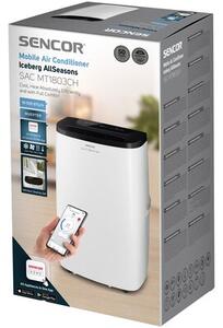 Klimatyzator SENCOR SAC MT1803CH Sterowanie smartfonem Timer Tryb Nocny Wentylacja Wi-Fi