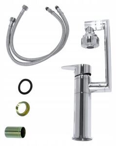 Bateria umywalkowa Estiva HOP 19 Chrom srebrna 19 cm 1 szt