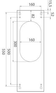 Okap AFRELLI AW-4 Aria 40 Czarny Mat 634m3/h 64dB klasa B