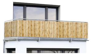 Jasnobrązowa plastikowa osłona balkonowa 500x85 cm – Maximex