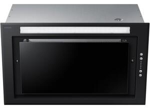 Okap SAMSUNG NK52FG455CC UR Czarne szkło 647m3/h 68dB klasa B