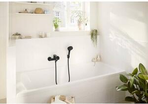 Bateria wannowa natynkowa HANSGROHE Rebris S 72440670 Czarny mat
