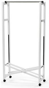 Stojak na ubrania ARREDAMENTI Giulius 78 x 31 cm Biały