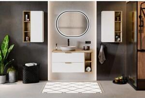 Szafka łazienkowa ASTER WHITE 1D 30cm biały mat