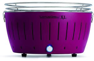 Grill ogrodowy węglowy LOTUSGRILL XL G-LI-435P XL Okrągły, bezdymny, termiczna obudowa, Fioletowy