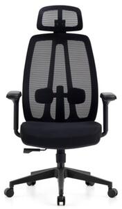 Fotel COBRA Office Plus HF504BK Czarny