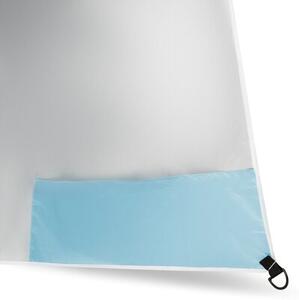 Parasol plażowy NILS CAMP NC17114 2w1 XXL 240 cm Niebieski