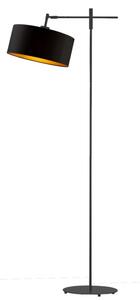 Lampa stojąca podłogowa przegubowa regulowana z abażurem walec 30cm SALIX