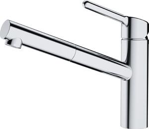 Bateria kuchenna stojÄ ca FRANKE Orbit pull-out z wyciÄ ganÄ wylewkÄ Chrom 115.0623.055