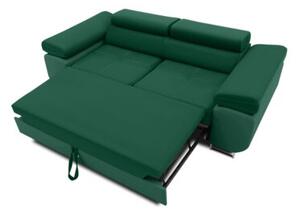 RozkÅadana sofa, Bellezza, 209x100x87 cm, butelkowa zieleÅ | TYLETEGOTU