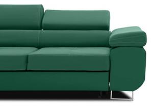 RozkÅadana sofa, Bellezza, 209x100x87 cm, butelkowa zieleÅ | TYLETEGOTU