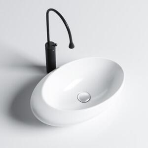 Umywalka nablatowa HYDROSAN EMMA-WH-490 Owalny Biały