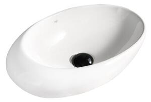 Umywalka nablatowa HYDROSAN EMMA-WH-490 Owalny Biały