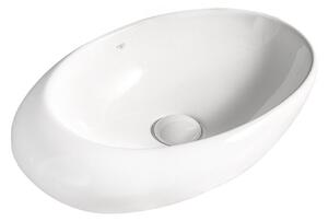 Umywalka nablatowa HYDROSAN EMMA-WH-490 Owalny Biały