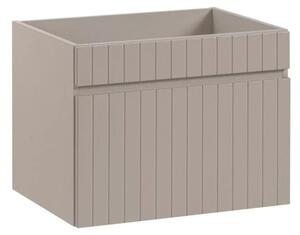 Szafka pod umywalkę ICONIC CASHMERE 82 60cm beżowa
