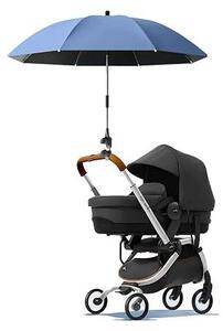Parasol na krzesło z zaciskiem UV przenośny plażowy 80 cm wózek