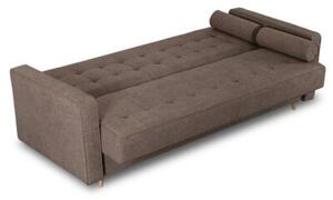 Wersalka RozkÅadana Sofa Kanapa Z FunkcjÄ Spania Dwuosobowa BrÄ zowa MALTA