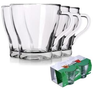 Szklanki do kawy i herbaty 280 ML 4 szt