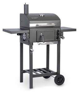 Grill węglowy Berdsen BD-892 ogrodowy komin żeliwny ruszt termometr + pokrowiec